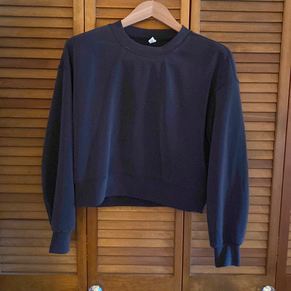 Lululemon perfectly oversized cropped crew